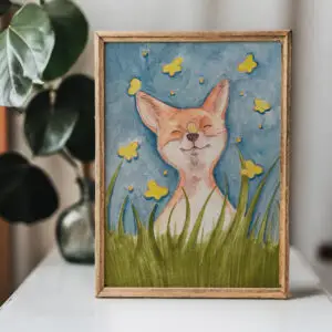 Home plakat a4 dzięcioł